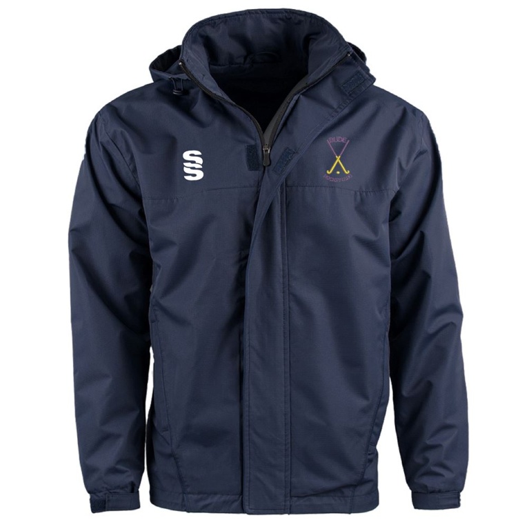 Bude HC Full Zip fleece lined Jacket : Navy / Sky